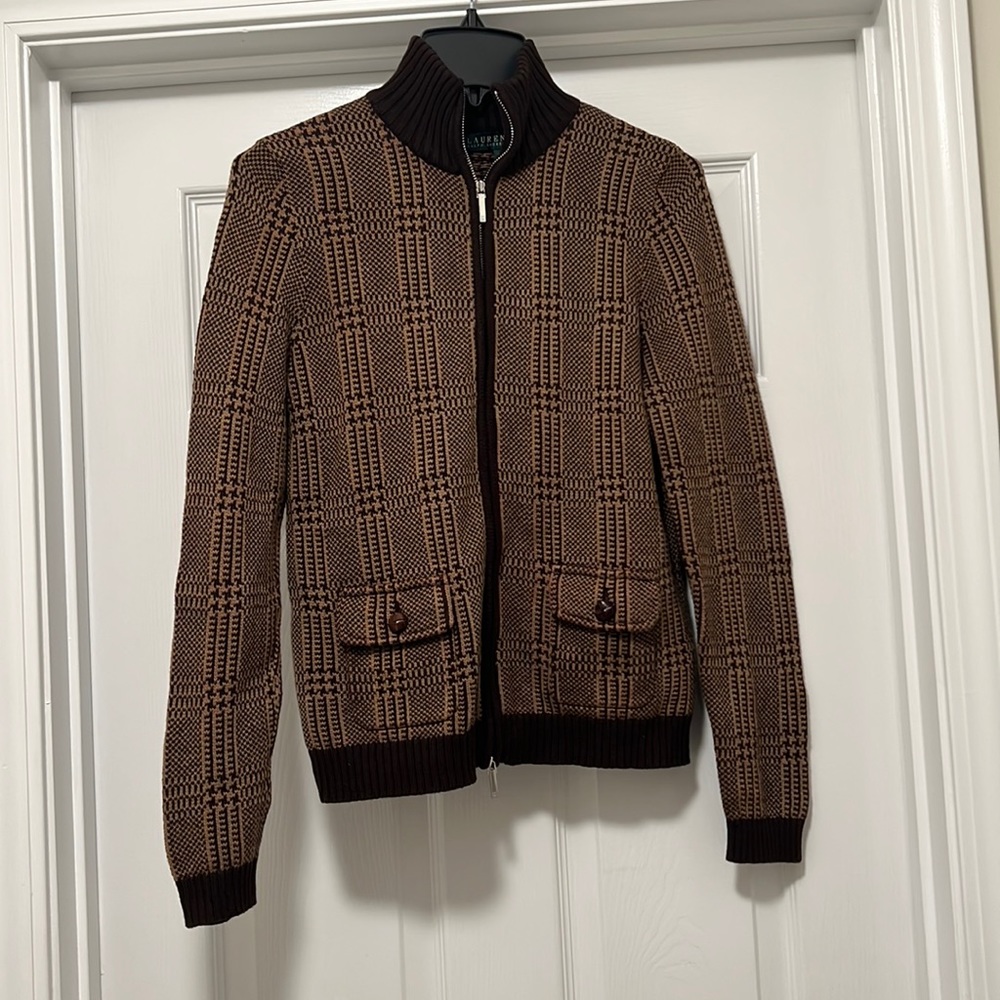 Lauren Plaid Sweater